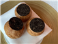 black truffle gougeres